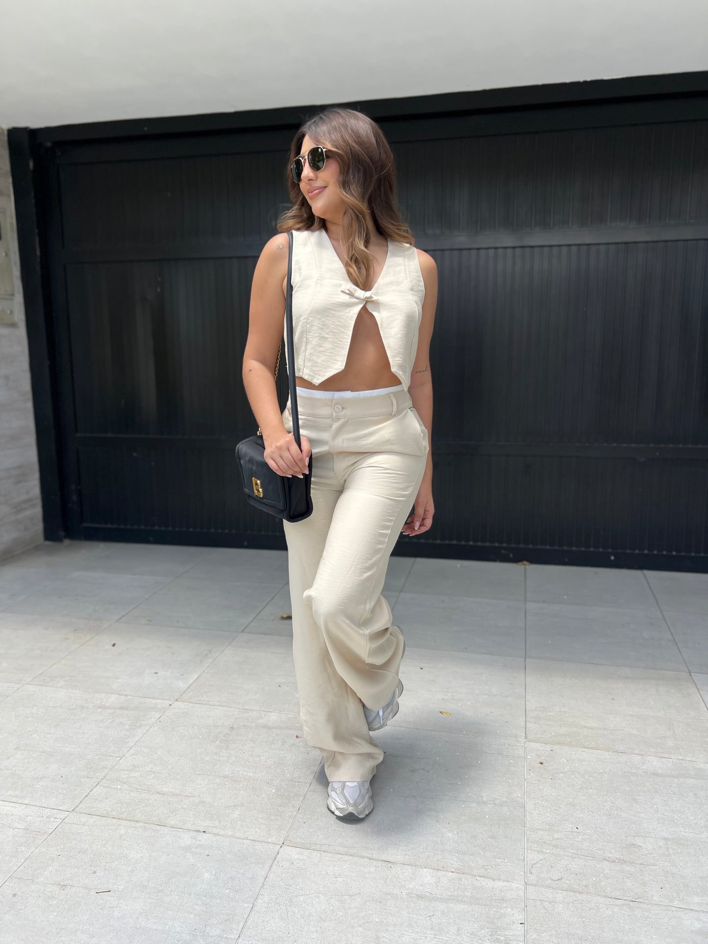 Pantalón Santorini Crema