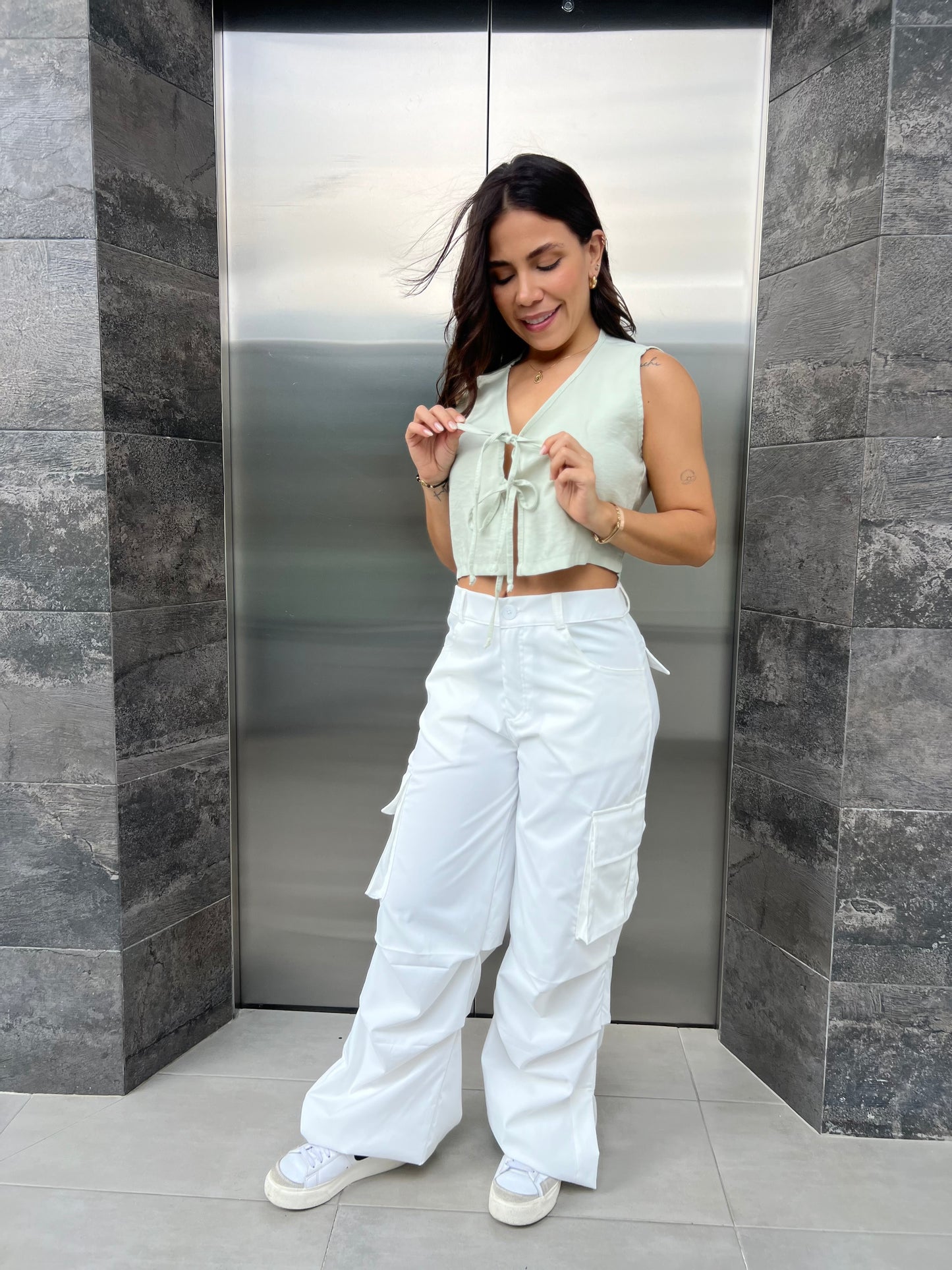 Pantalon Eva Blanco
