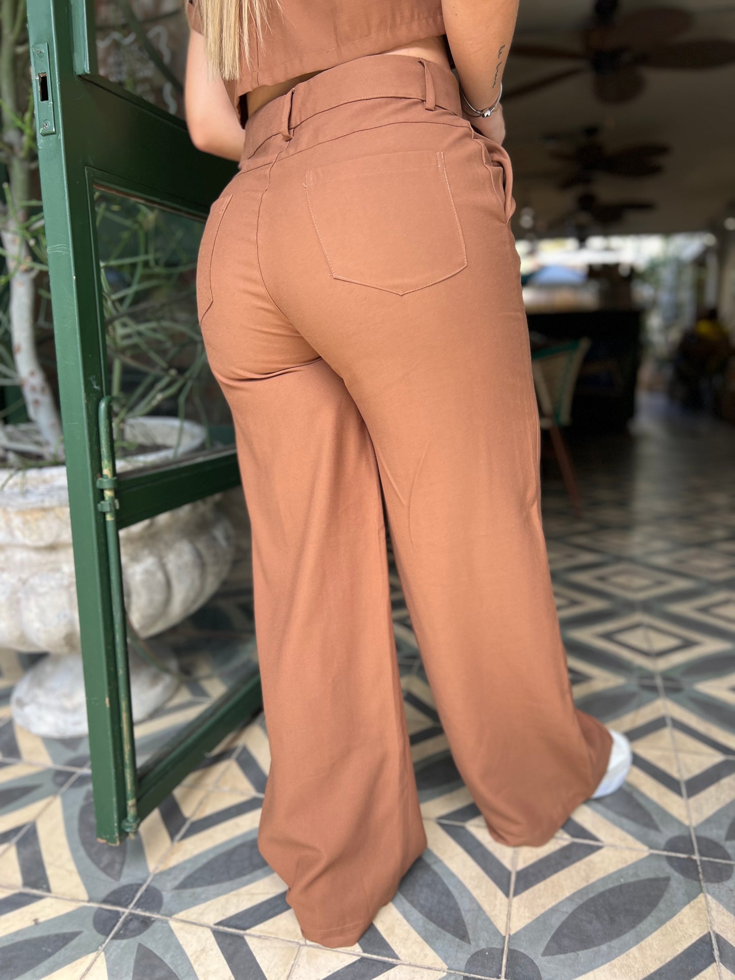 Pantalón Alexa Cafe