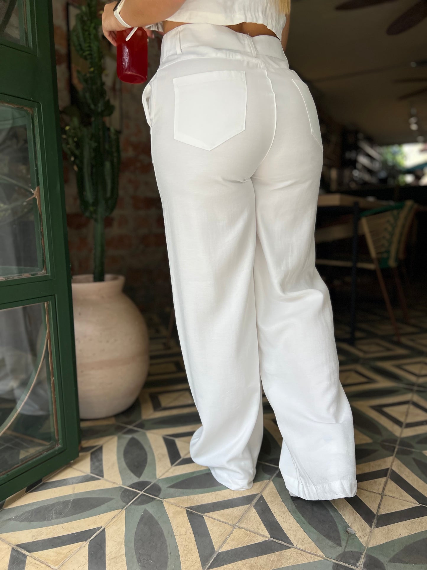 Pantalón Alexa Blanco