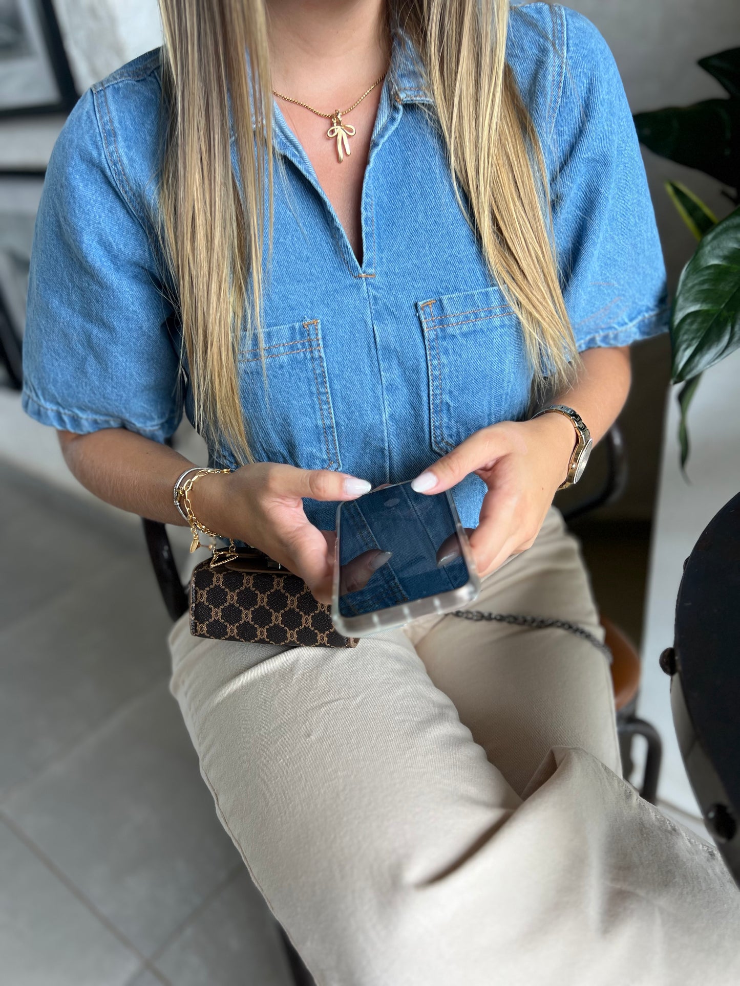 Blusa Amelia Denim