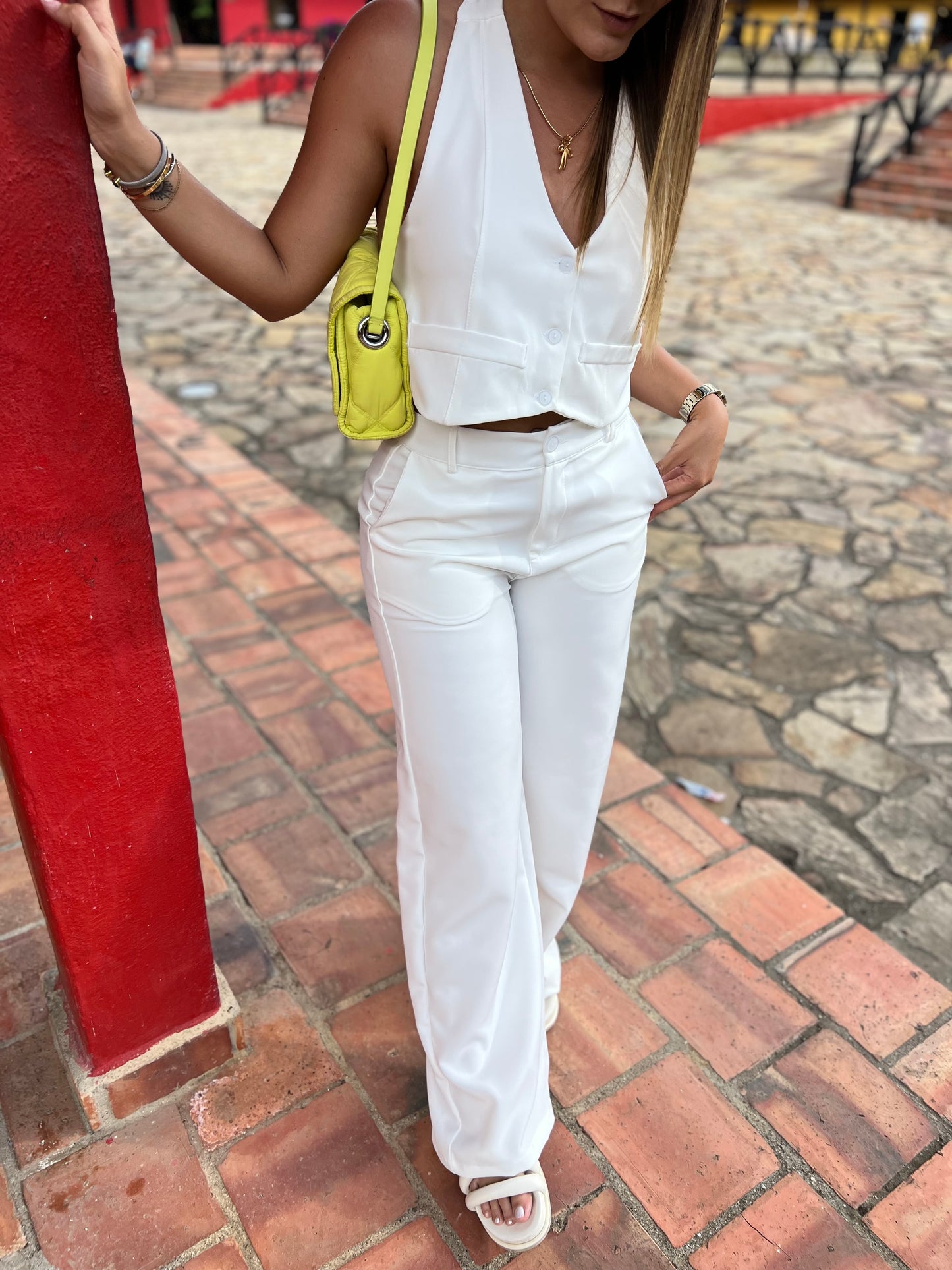 Pantalón Bela Blanco