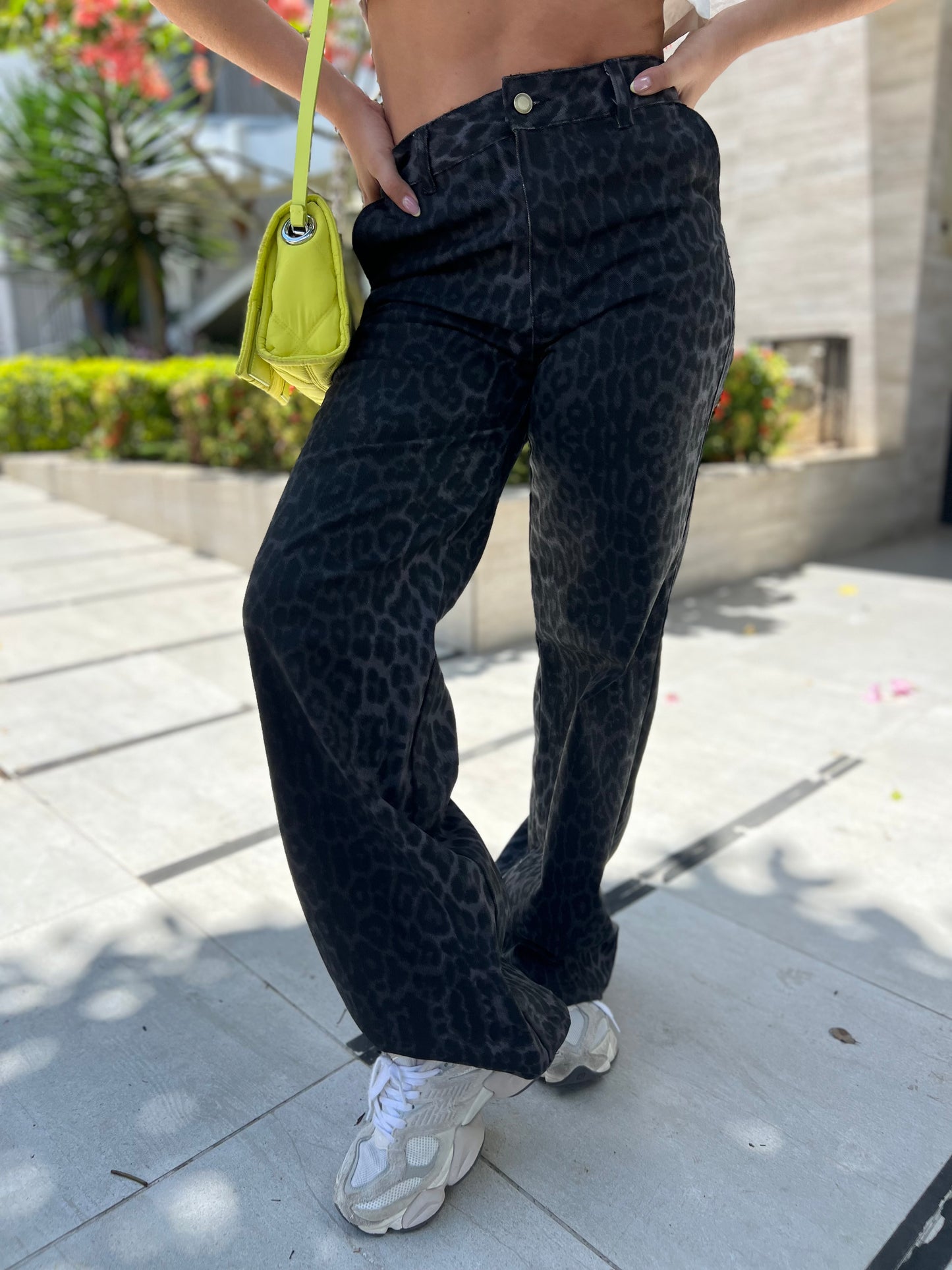 Pantalón Print Negro