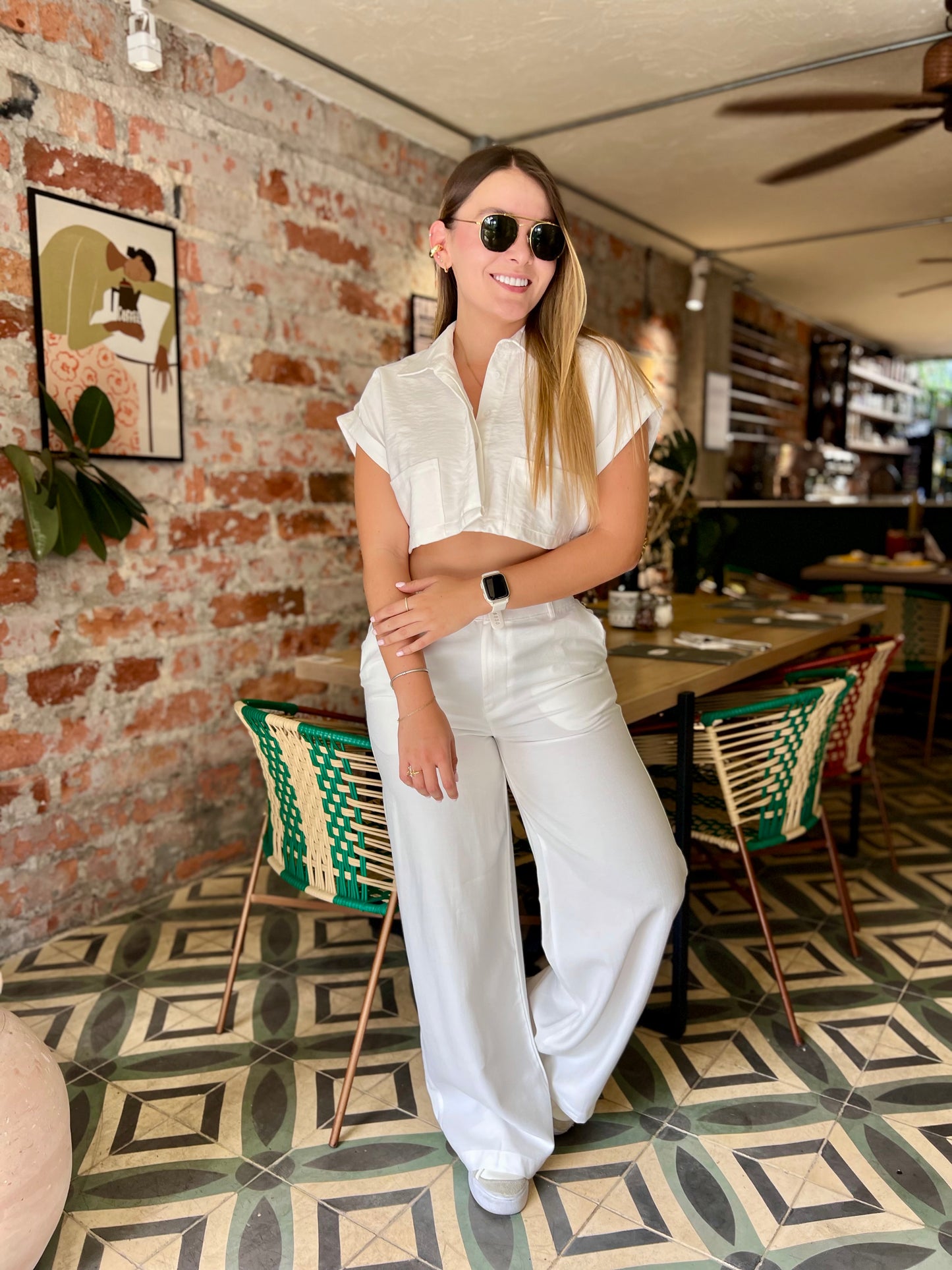 Pantalón Alexa Blanco