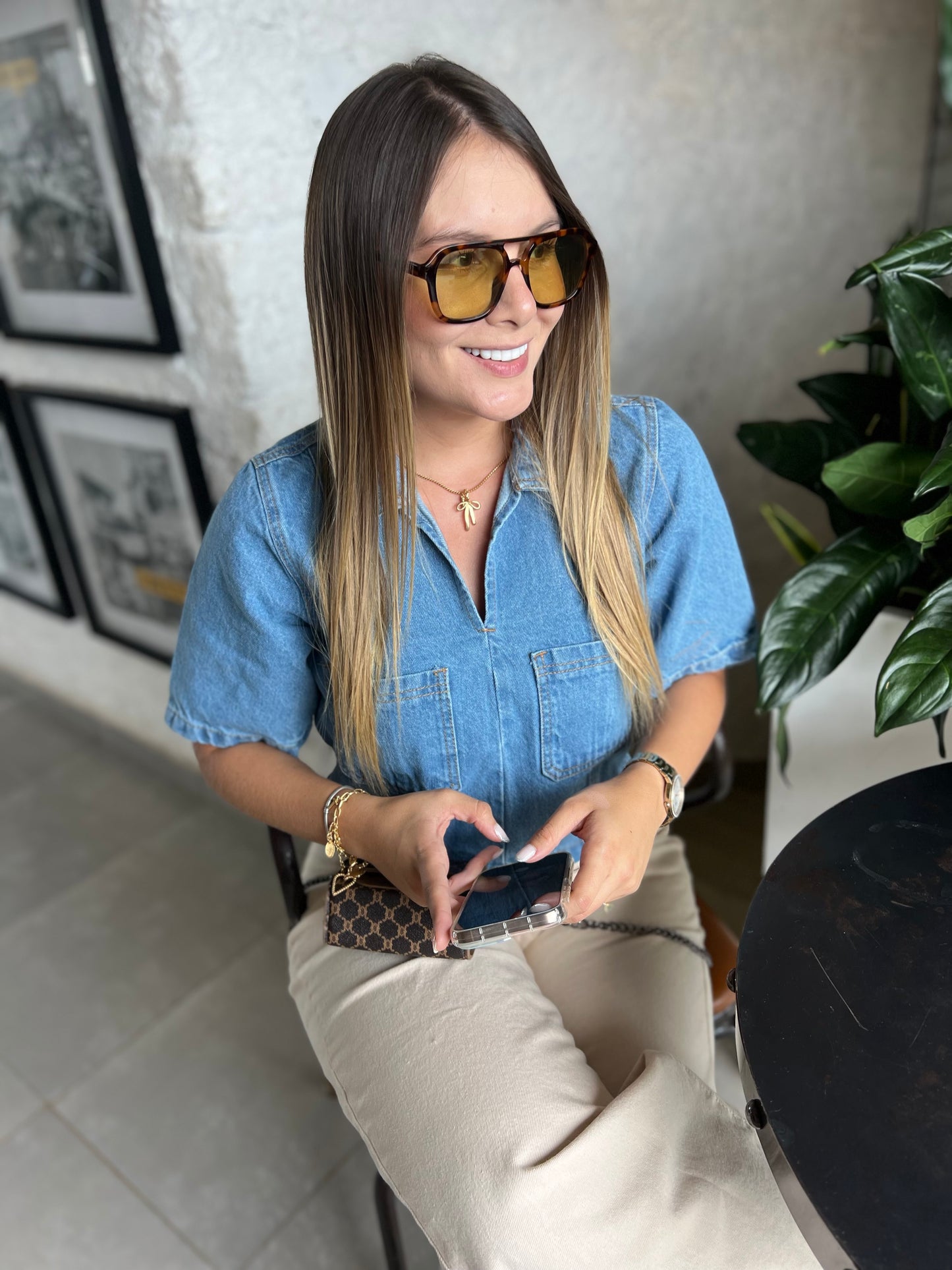 Blusa Amelia Denim
