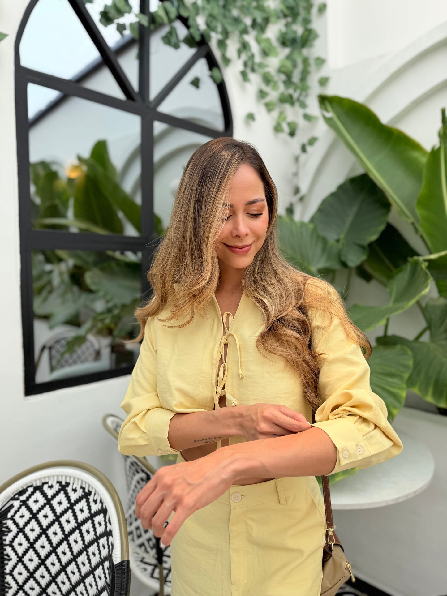 Blusa Amahia Amarillo