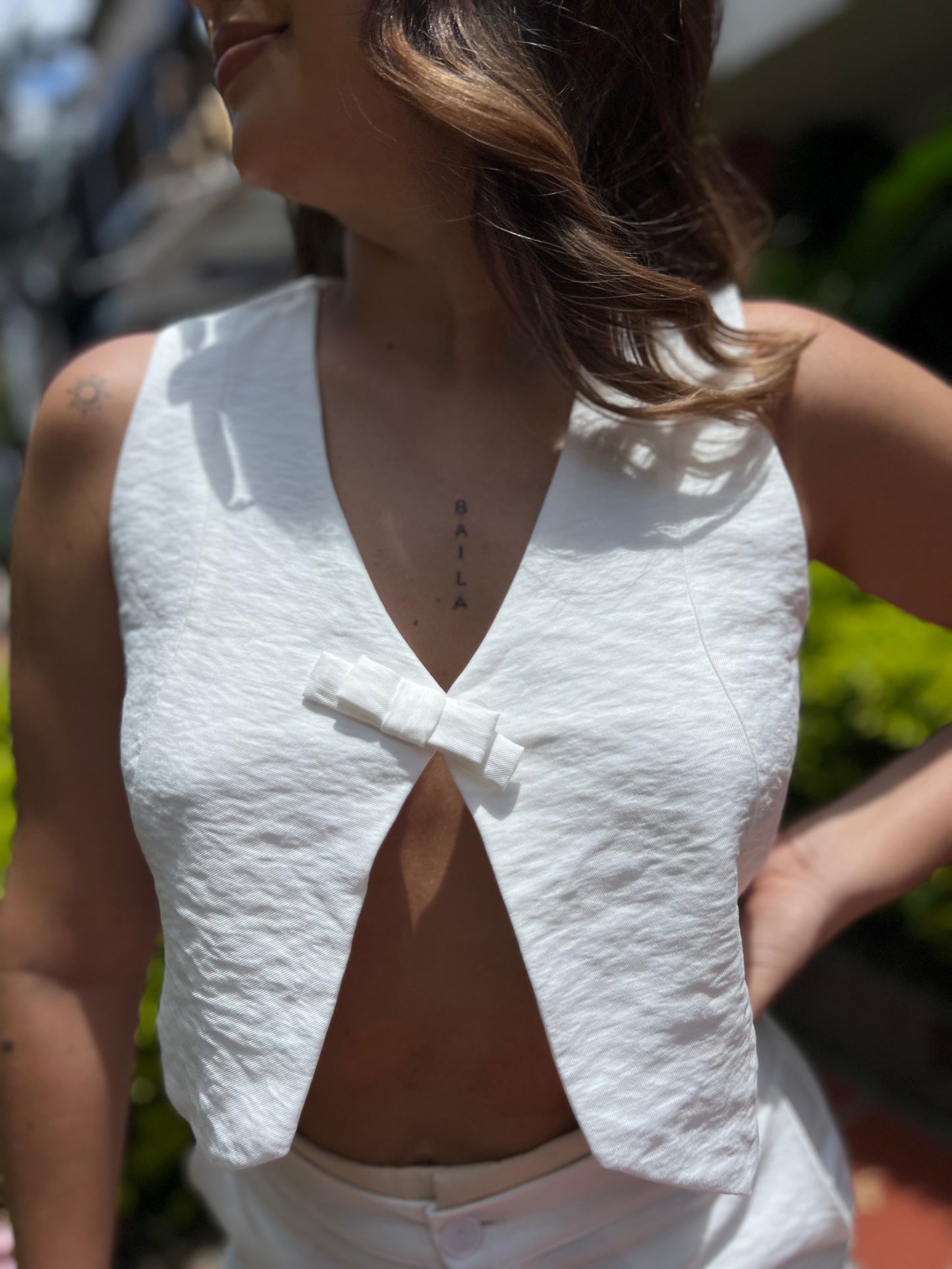 Top Emili Blanco