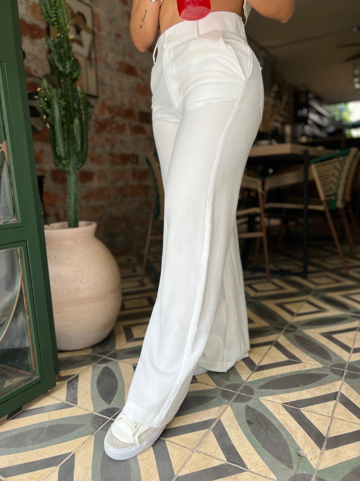 Pantalón Alexa Blanco