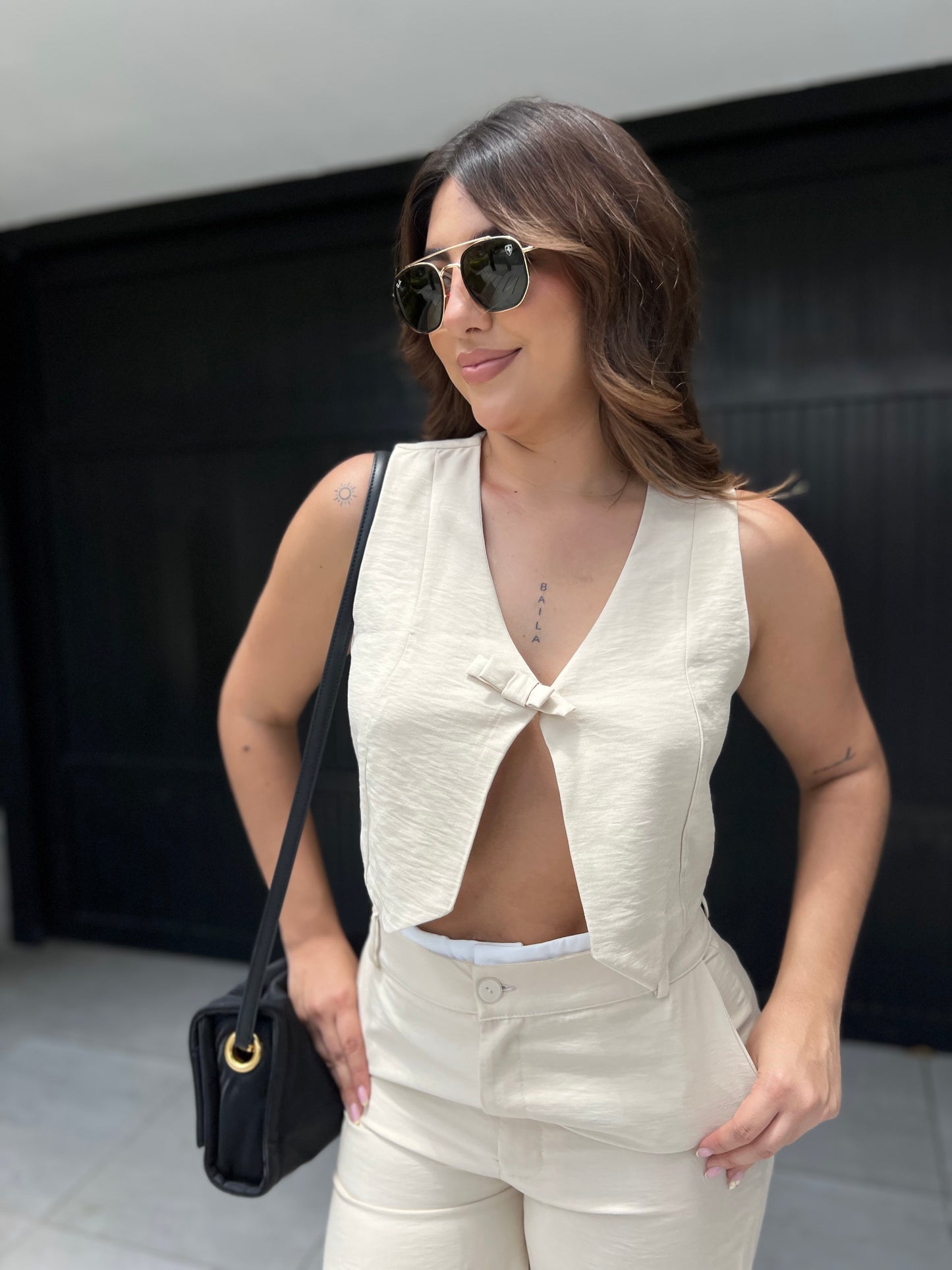 Top Emili Crema