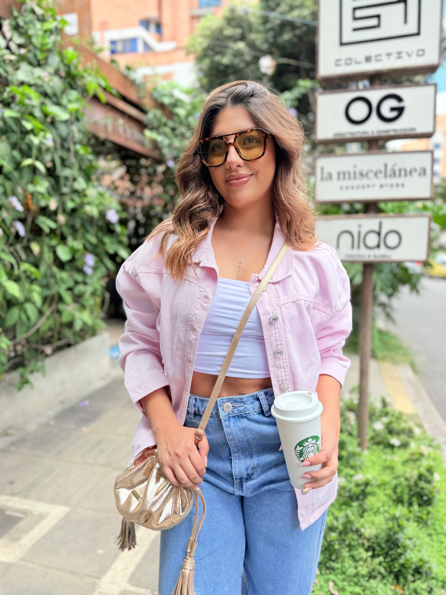 Chaqueta D.C Rosa