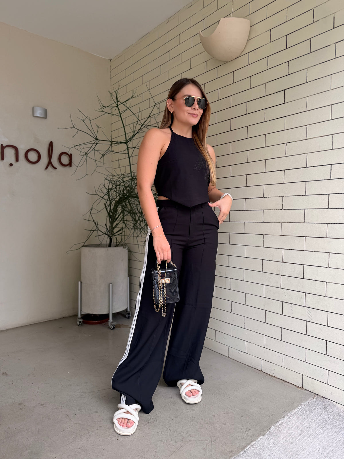Pantalón Olivia Negro