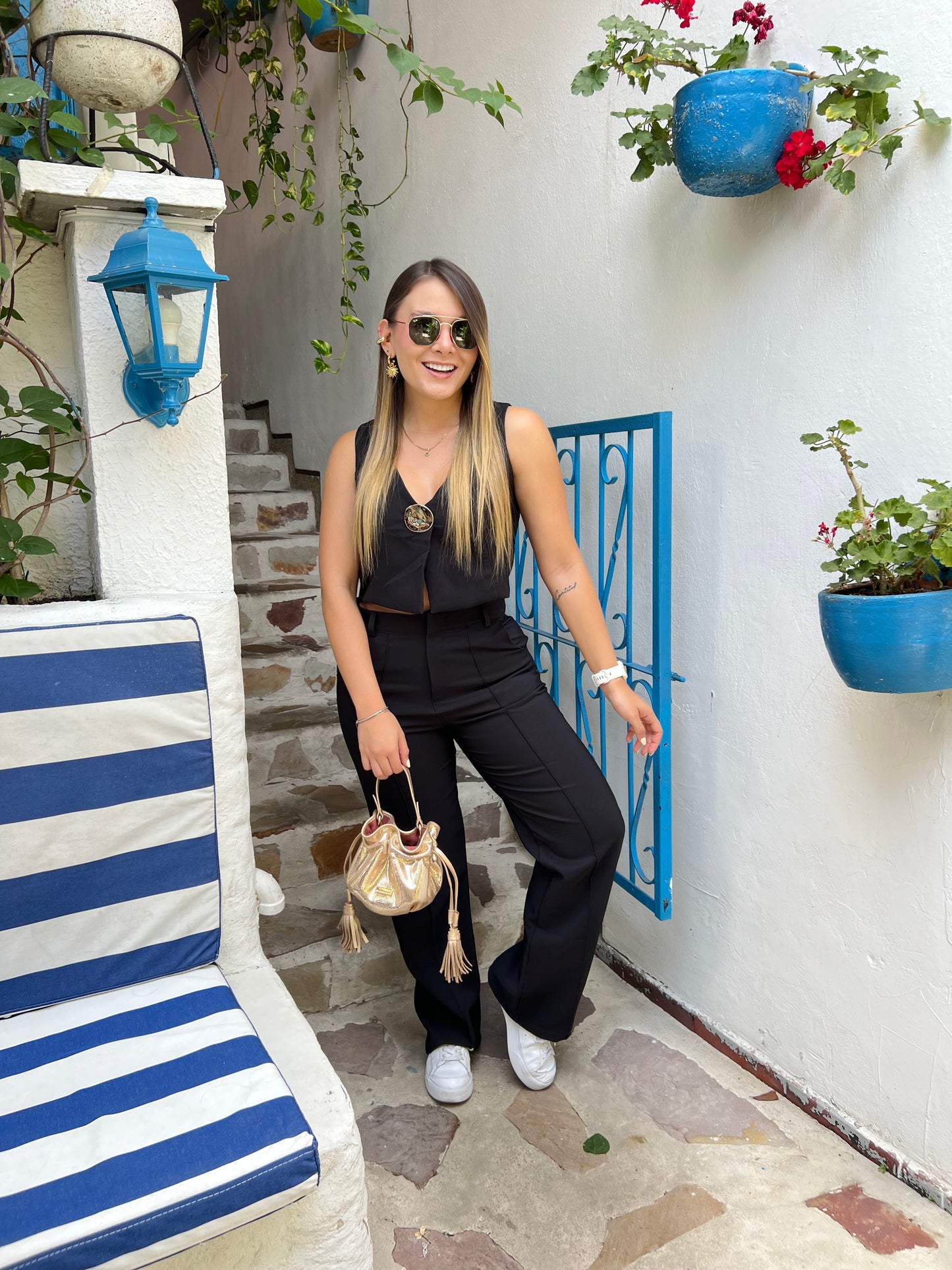 Blusa Londres Negro