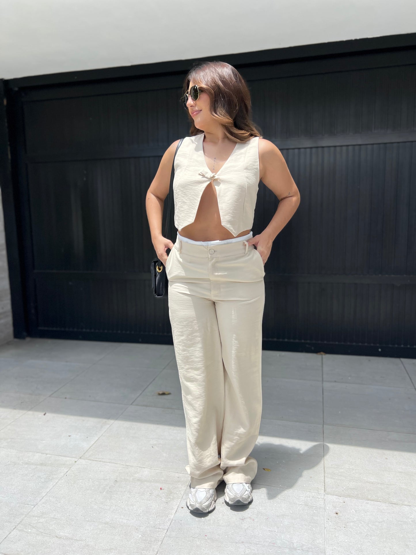 Pantalón Santorini Crema
