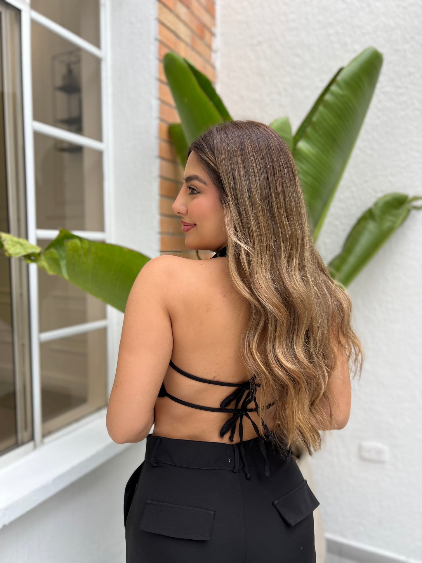 Top Lara Negro