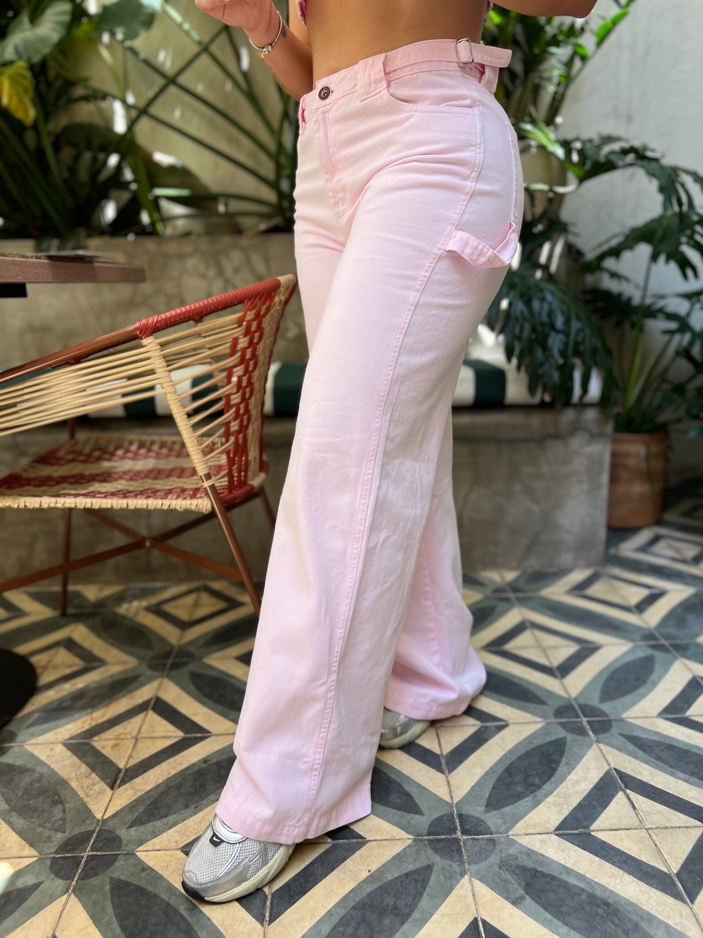 Pantalón Luna Rosa pastel