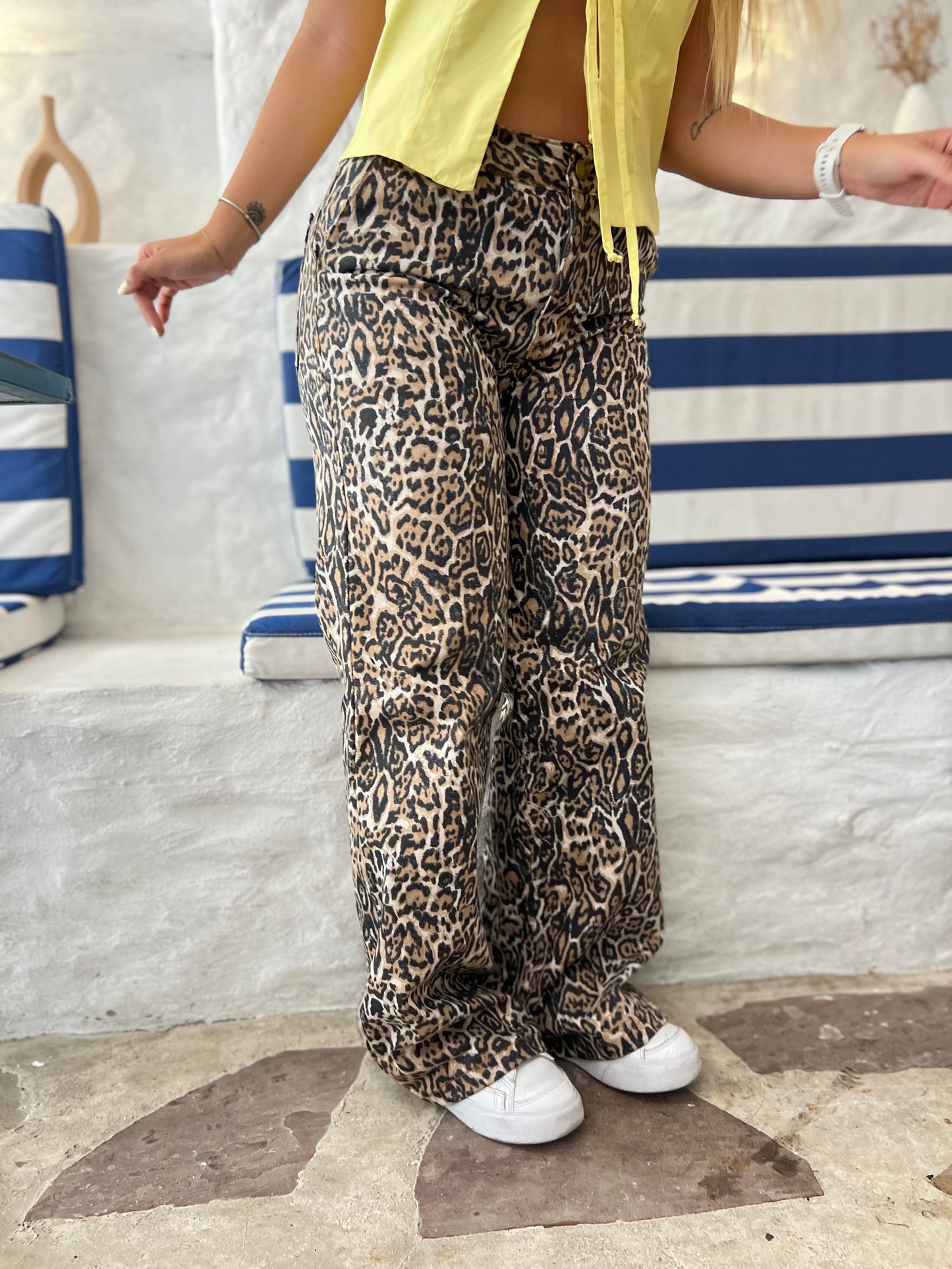 Pantalón Print Claro