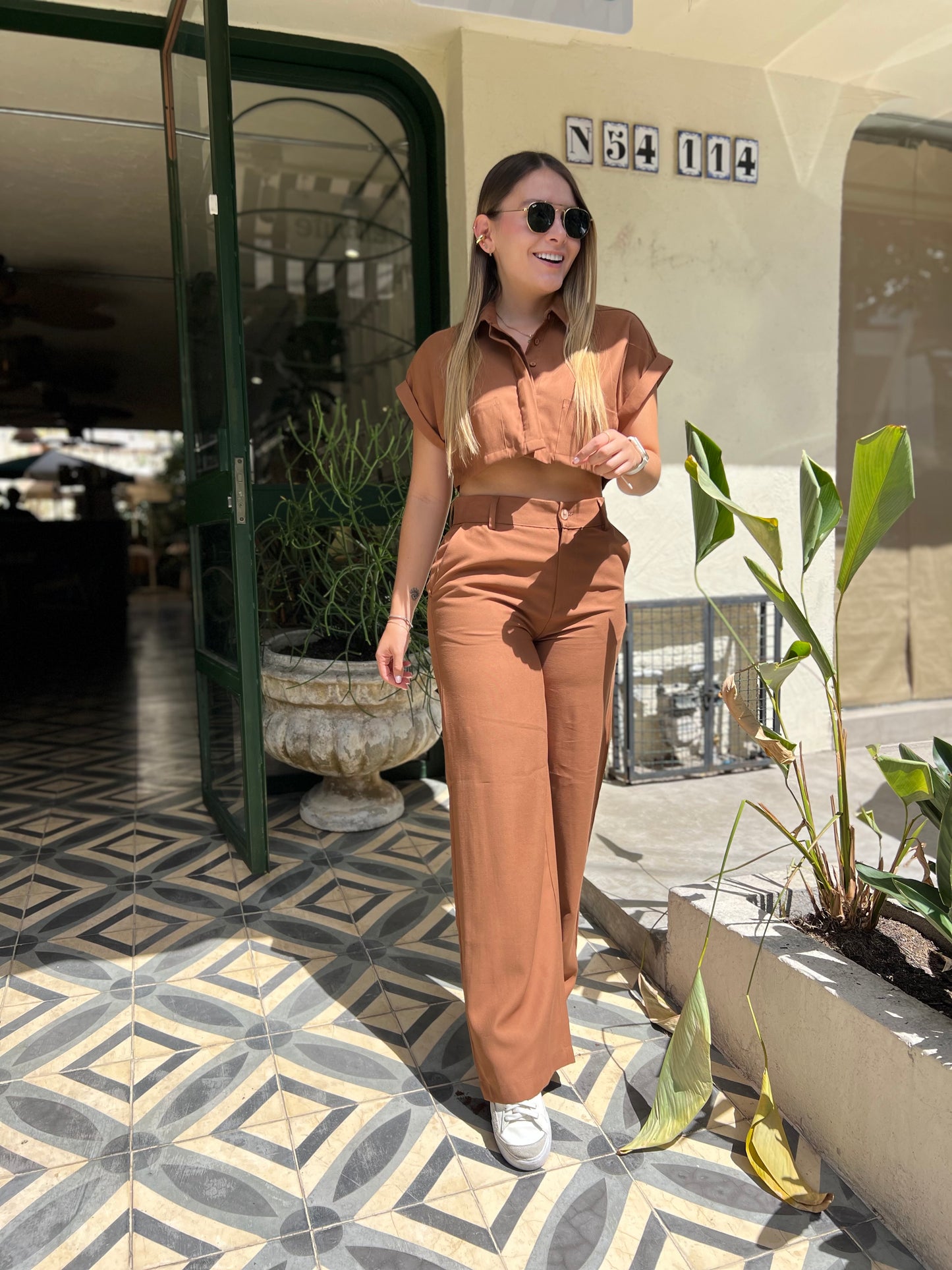 Pantalón Alexa Cafe