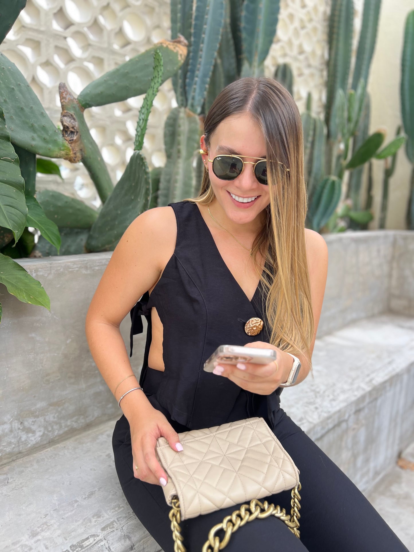 Blusa Chai Negro