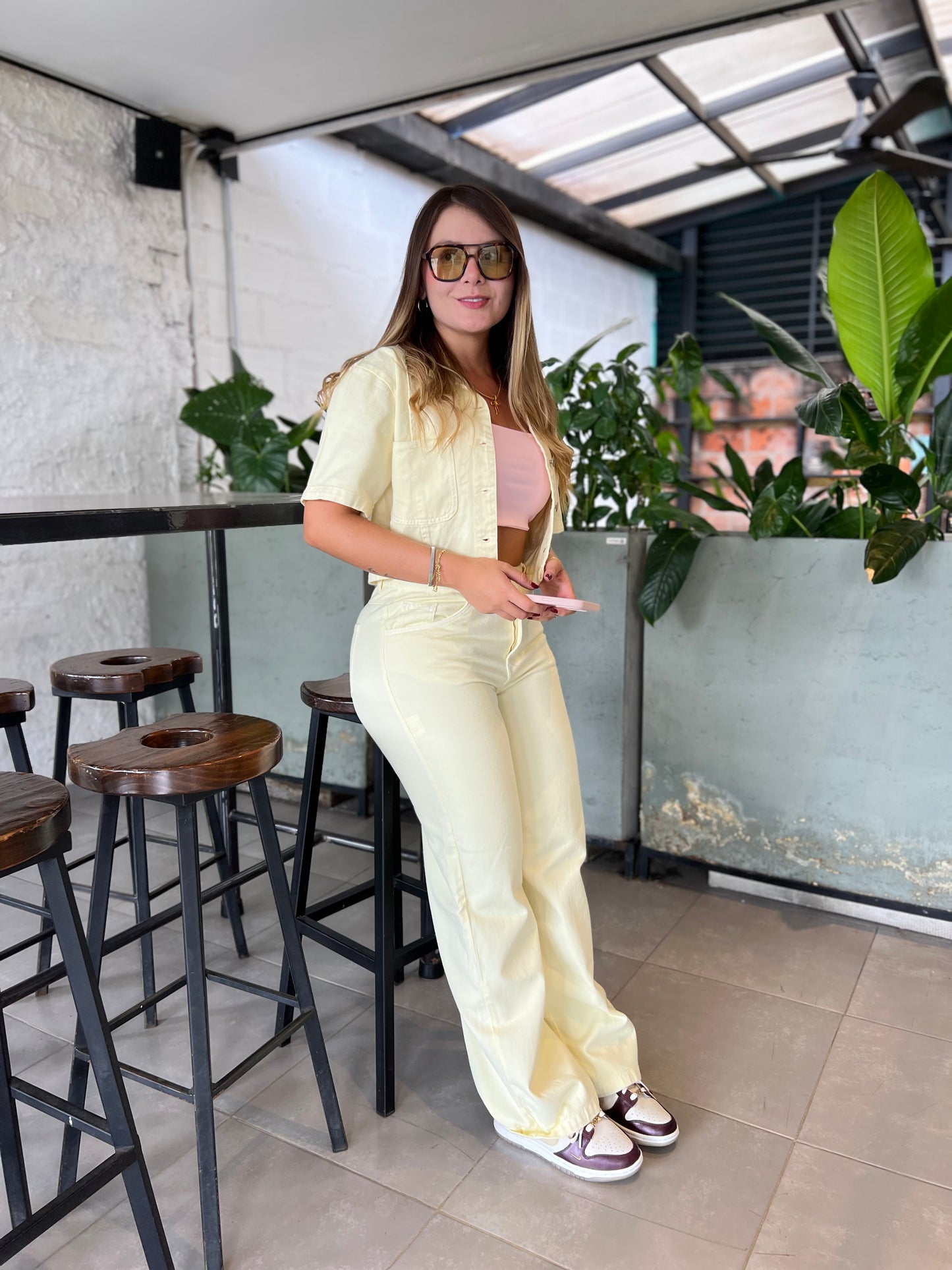 Chaleco Dona Amarillo