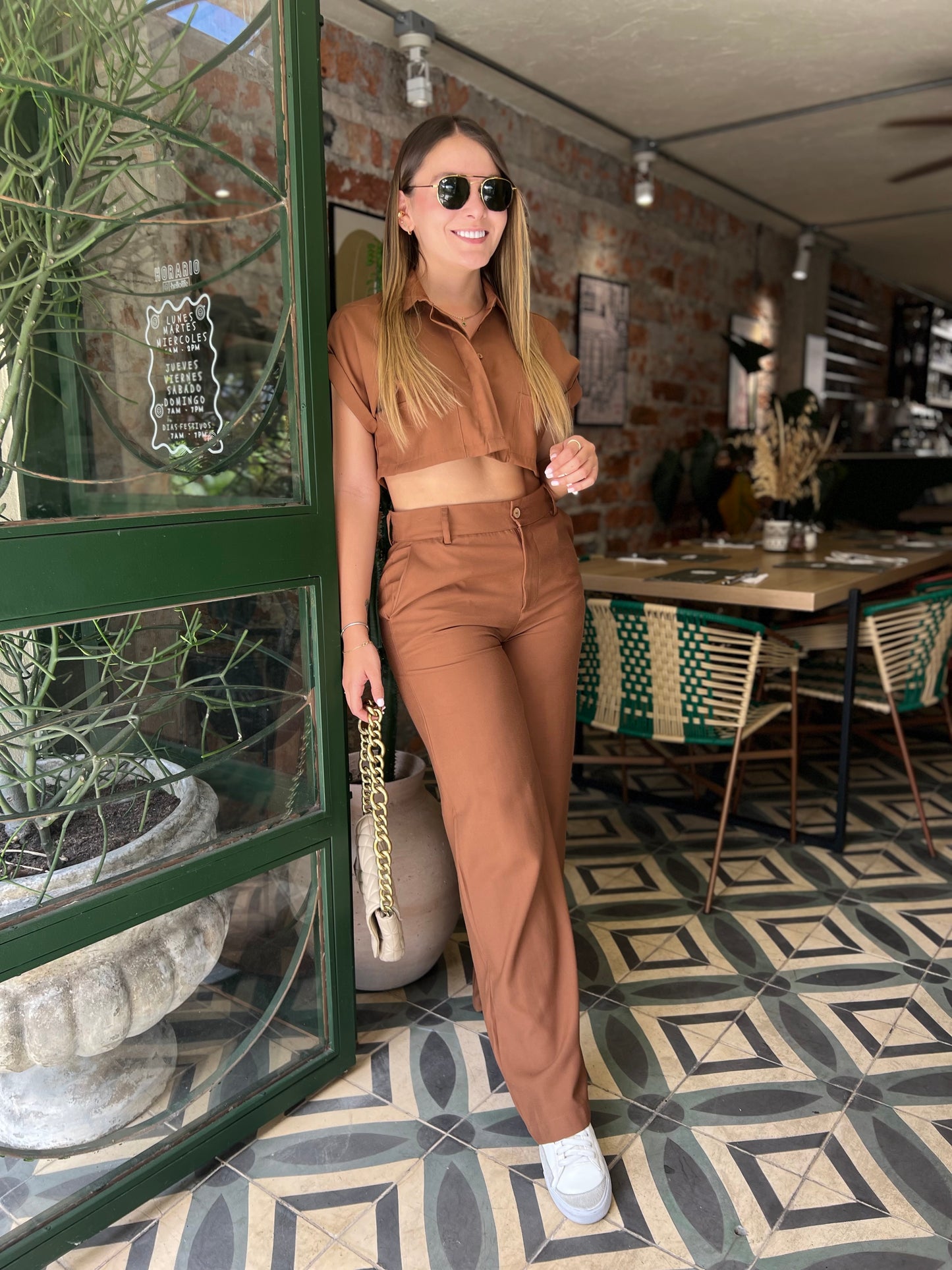 Pantalón Alexa Cafe