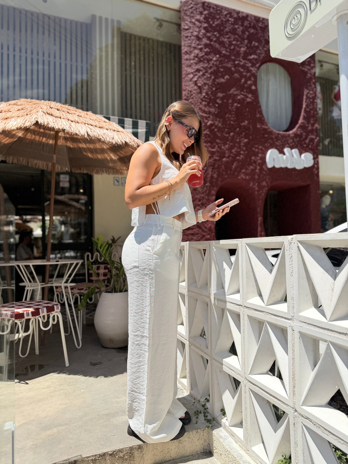 Blusa Latte Blanco