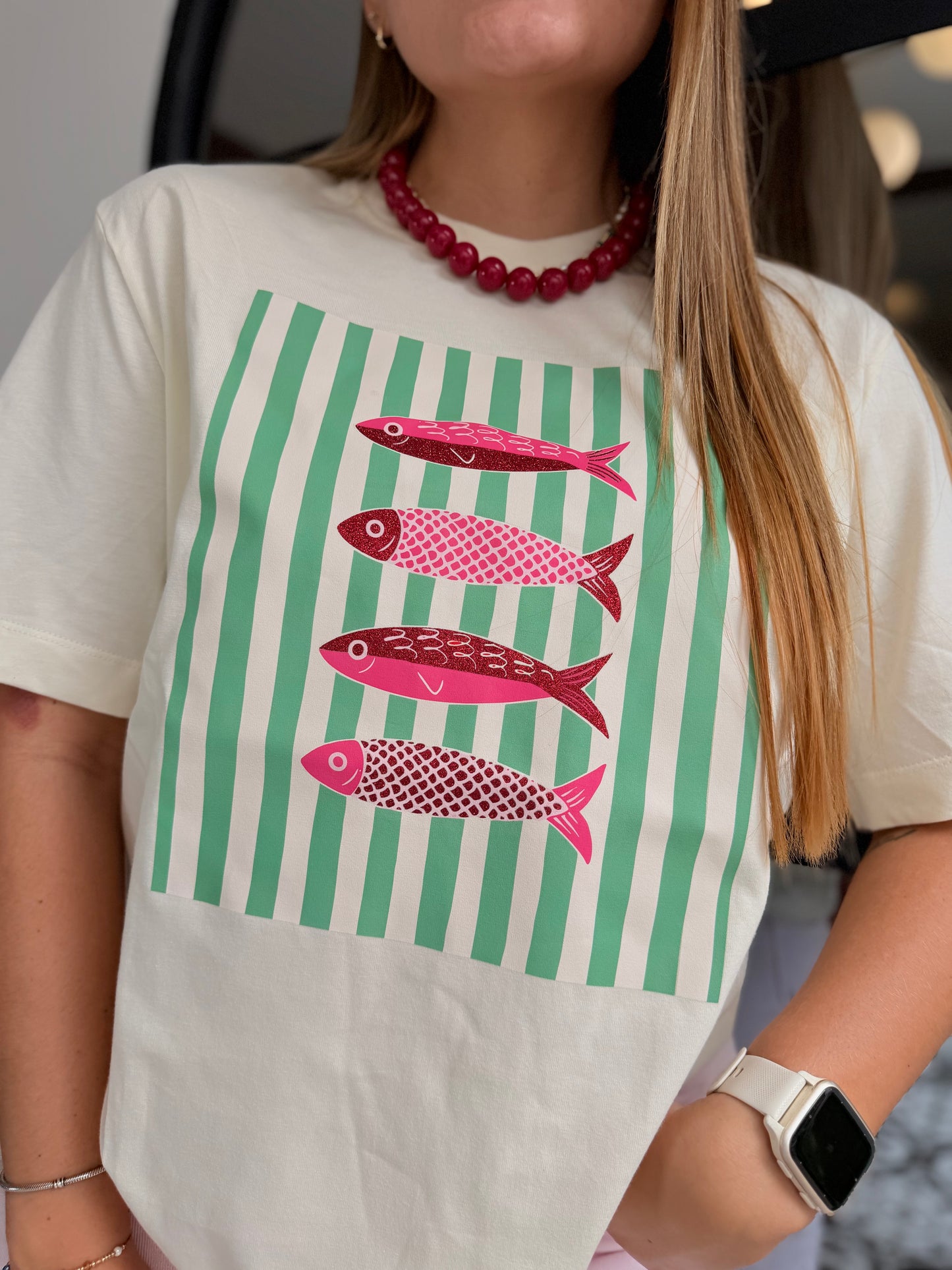 Camiseta Crema Pez
