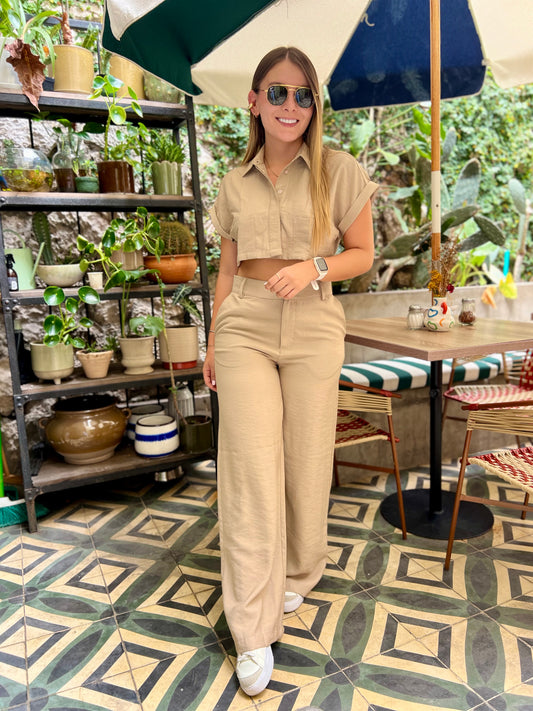 Pantalón Alexa Camel