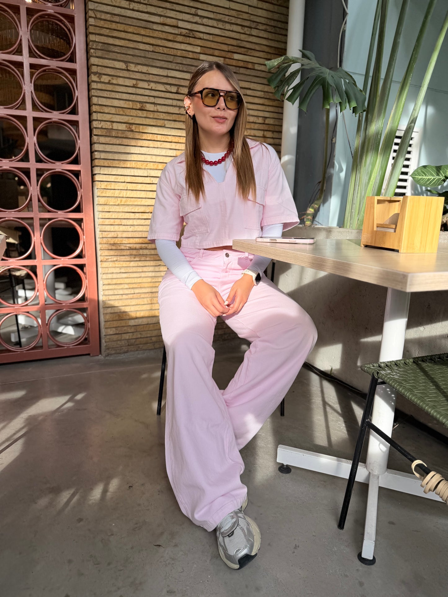Blusa Barbara Rosado