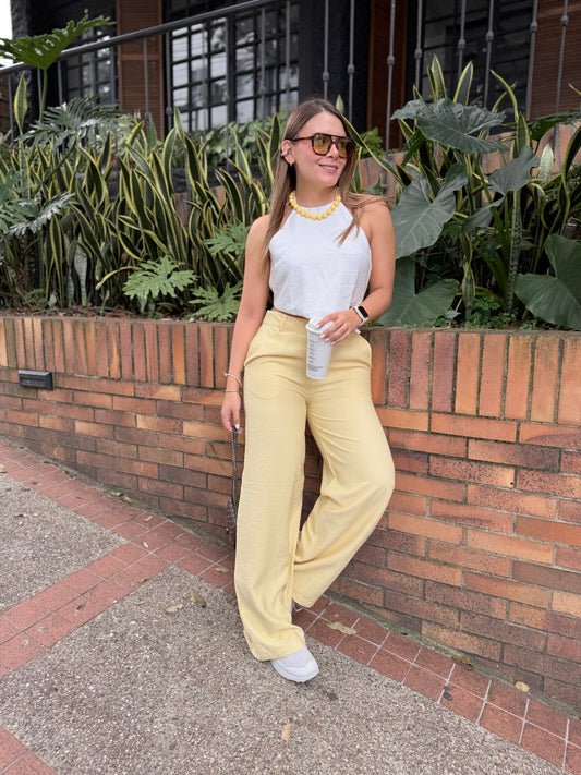 Pantalón Cuarzo Amarillo
