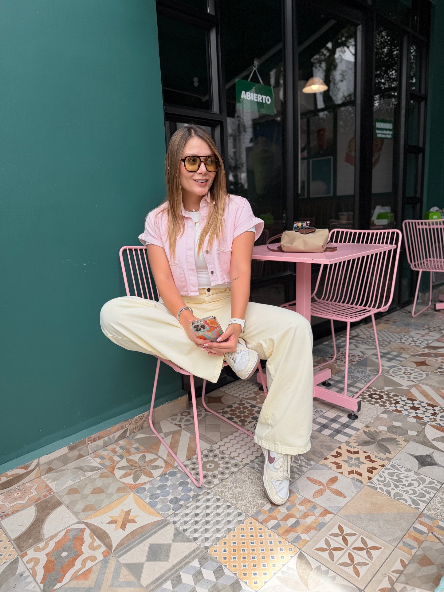 Chaleco Sky Rosa Pastel