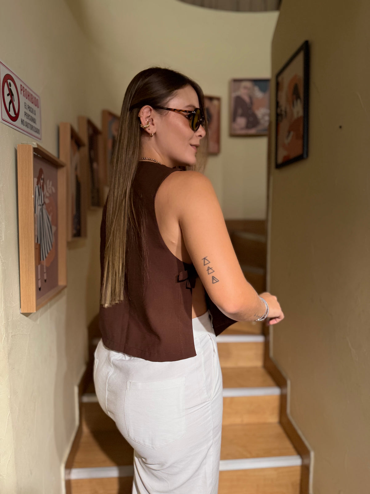 Blusa Chai Cafe