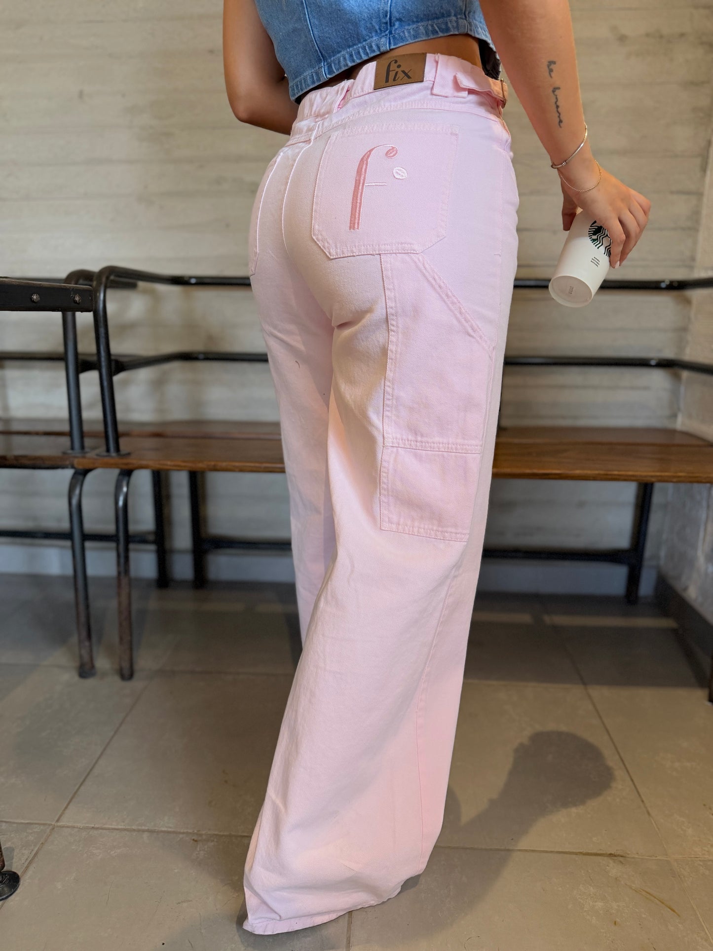 Jean Luna Rosa pastel