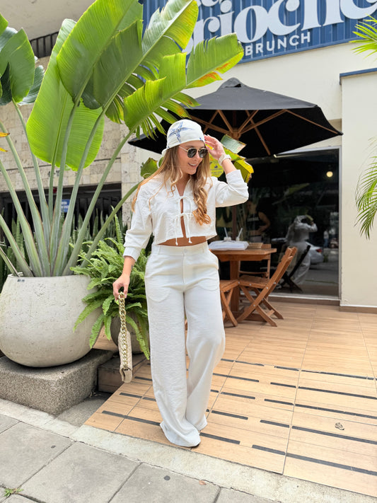 Pantalón Alexa Blanco