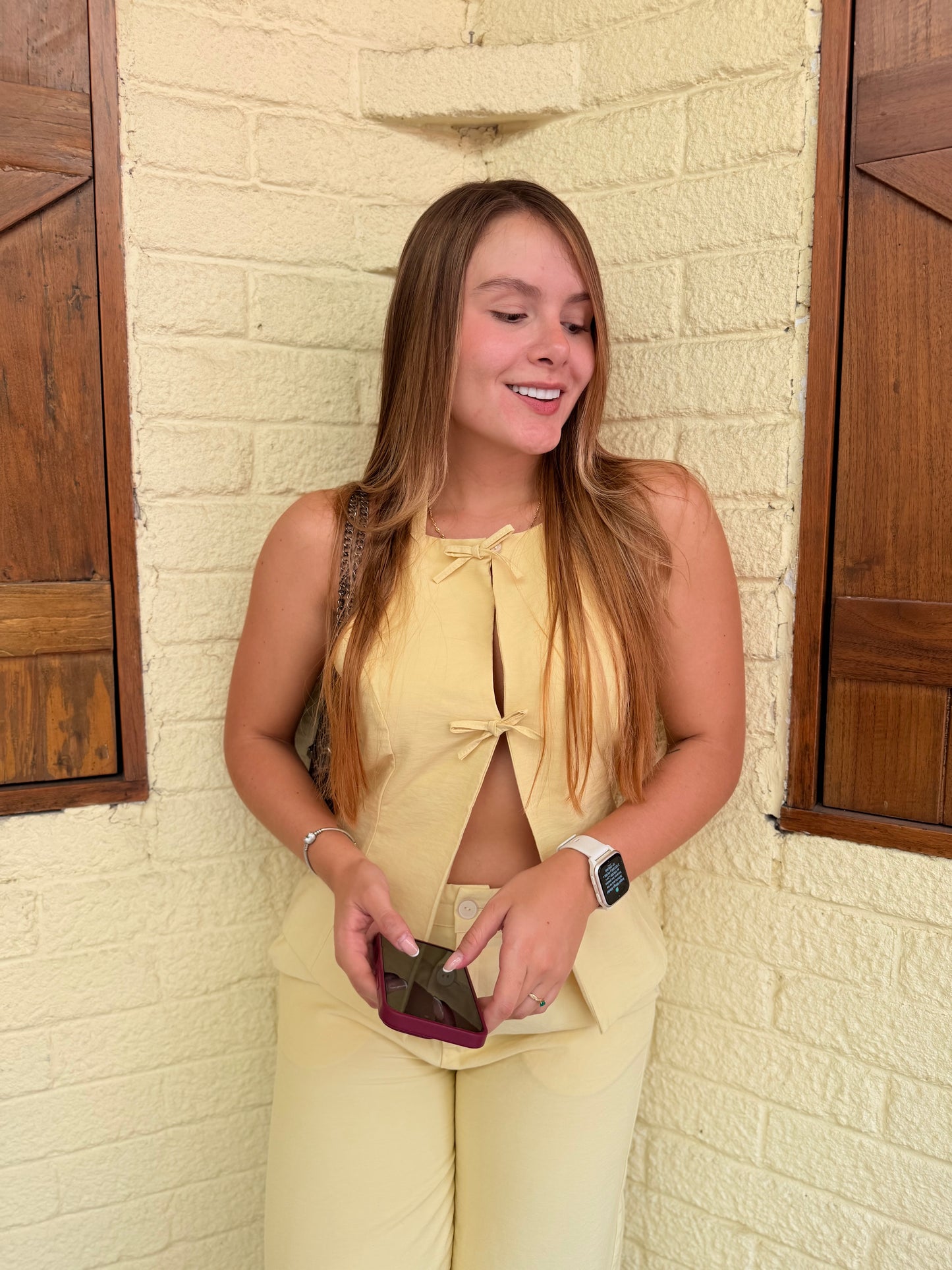 Blusa Ámbar Amarillo