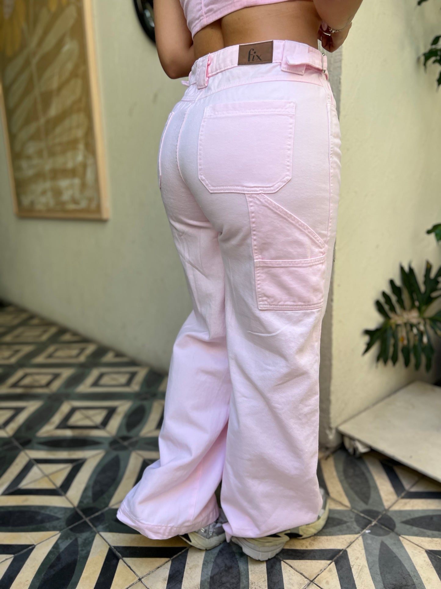 Pantalón Luna Rosa pastel