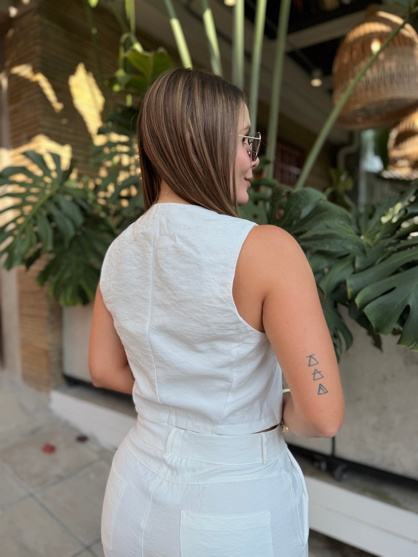 Blusa Grecia Blanco