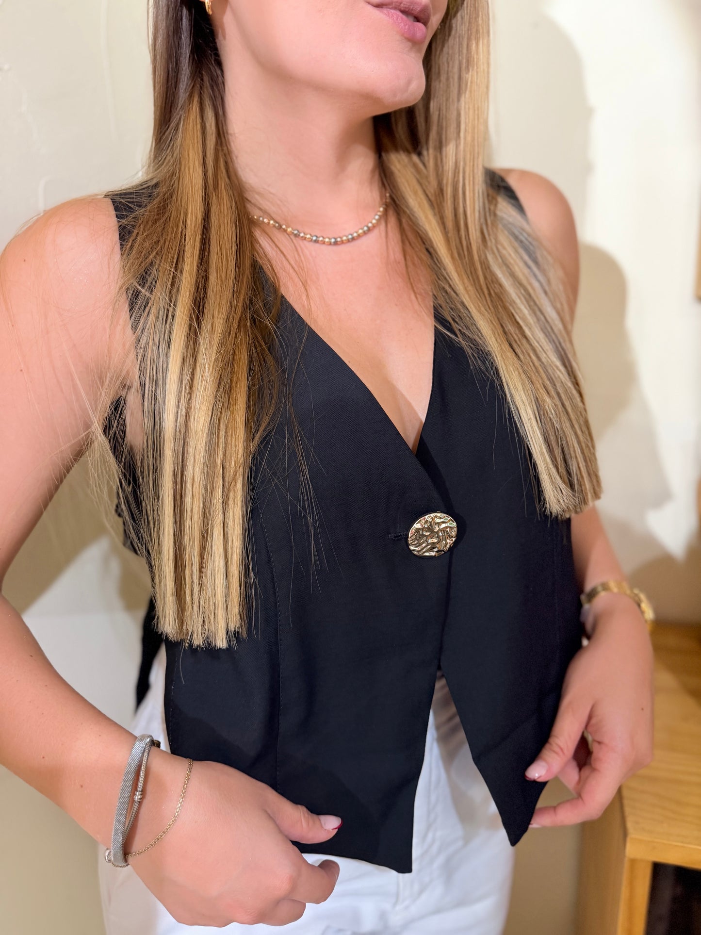 Blusa Chai Negro