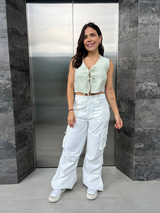 Pantalon Eva Blanco