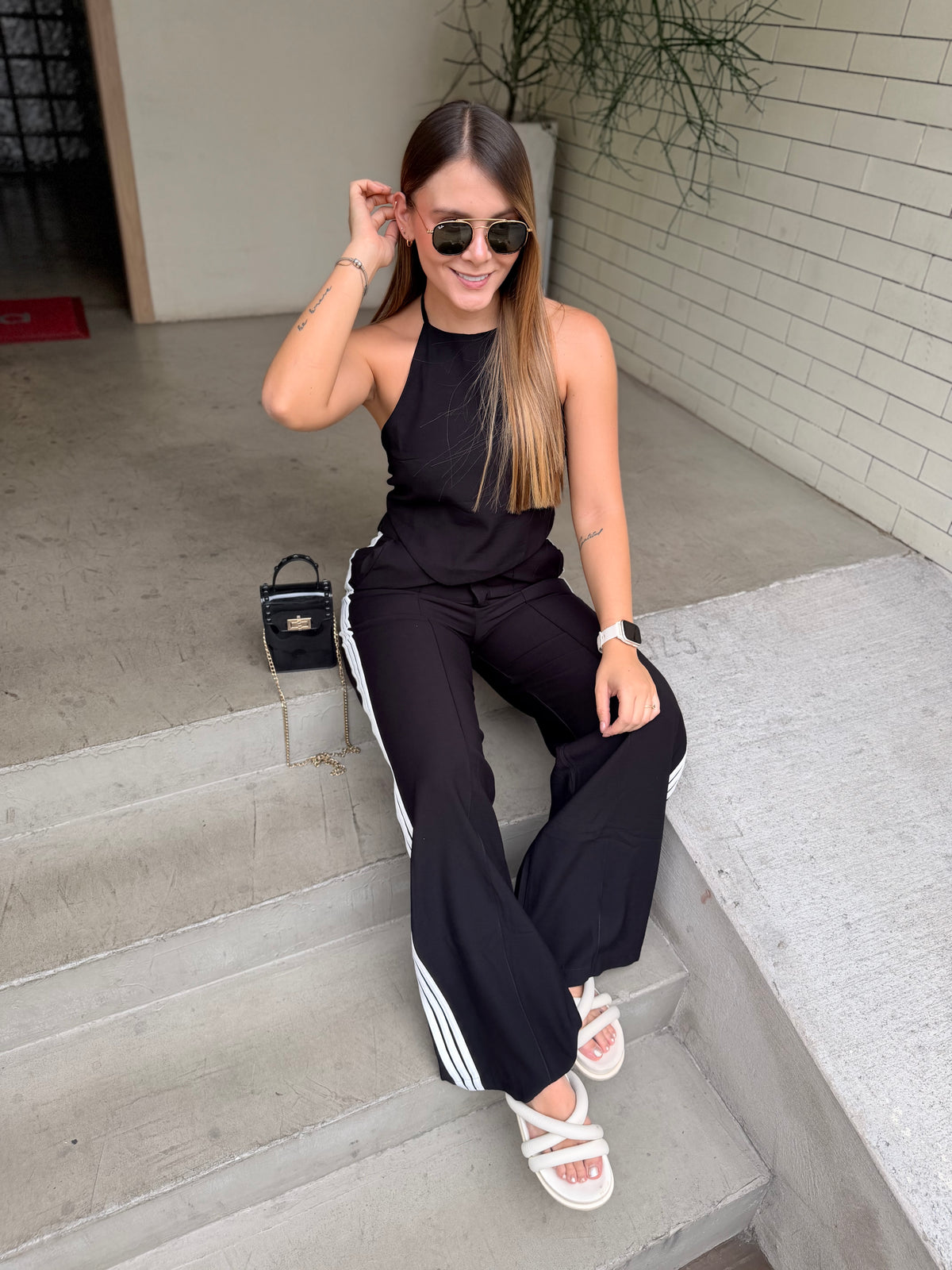 Pantalón Olivia Negro