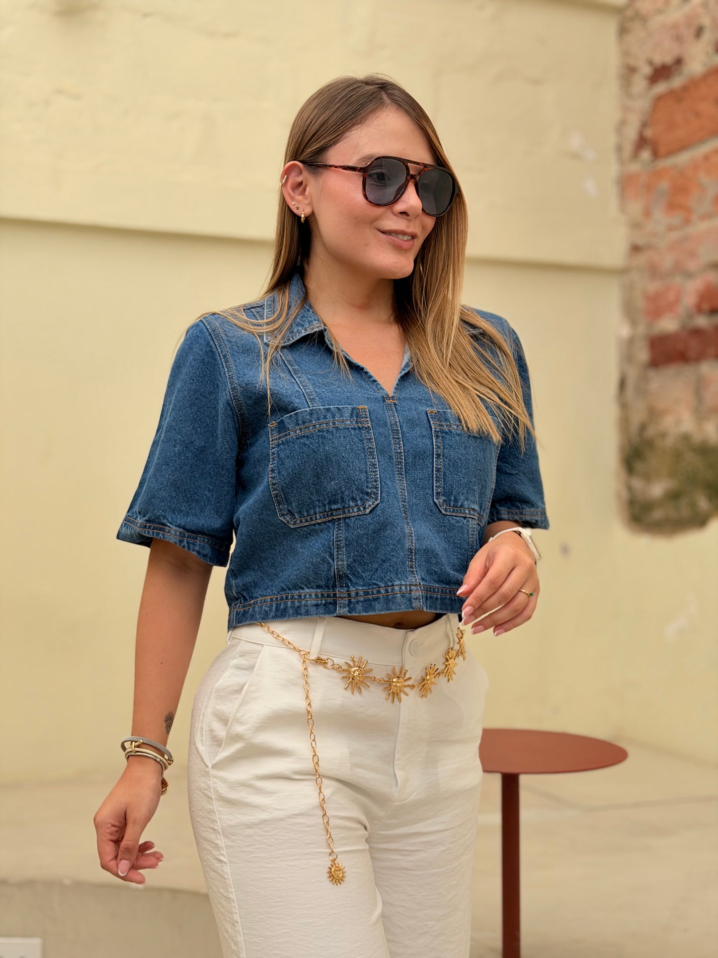 Blusa Amelia Denim