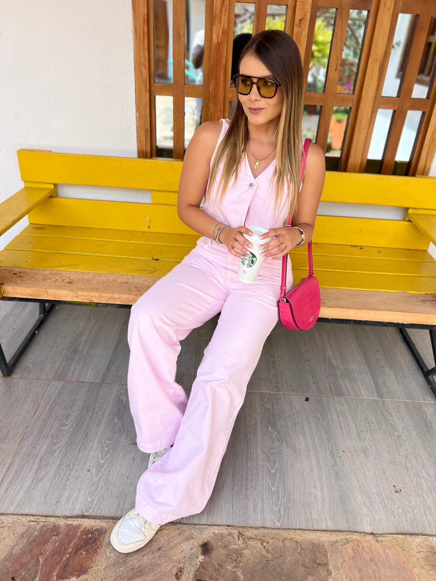 Jean Denver Rosa Pastel