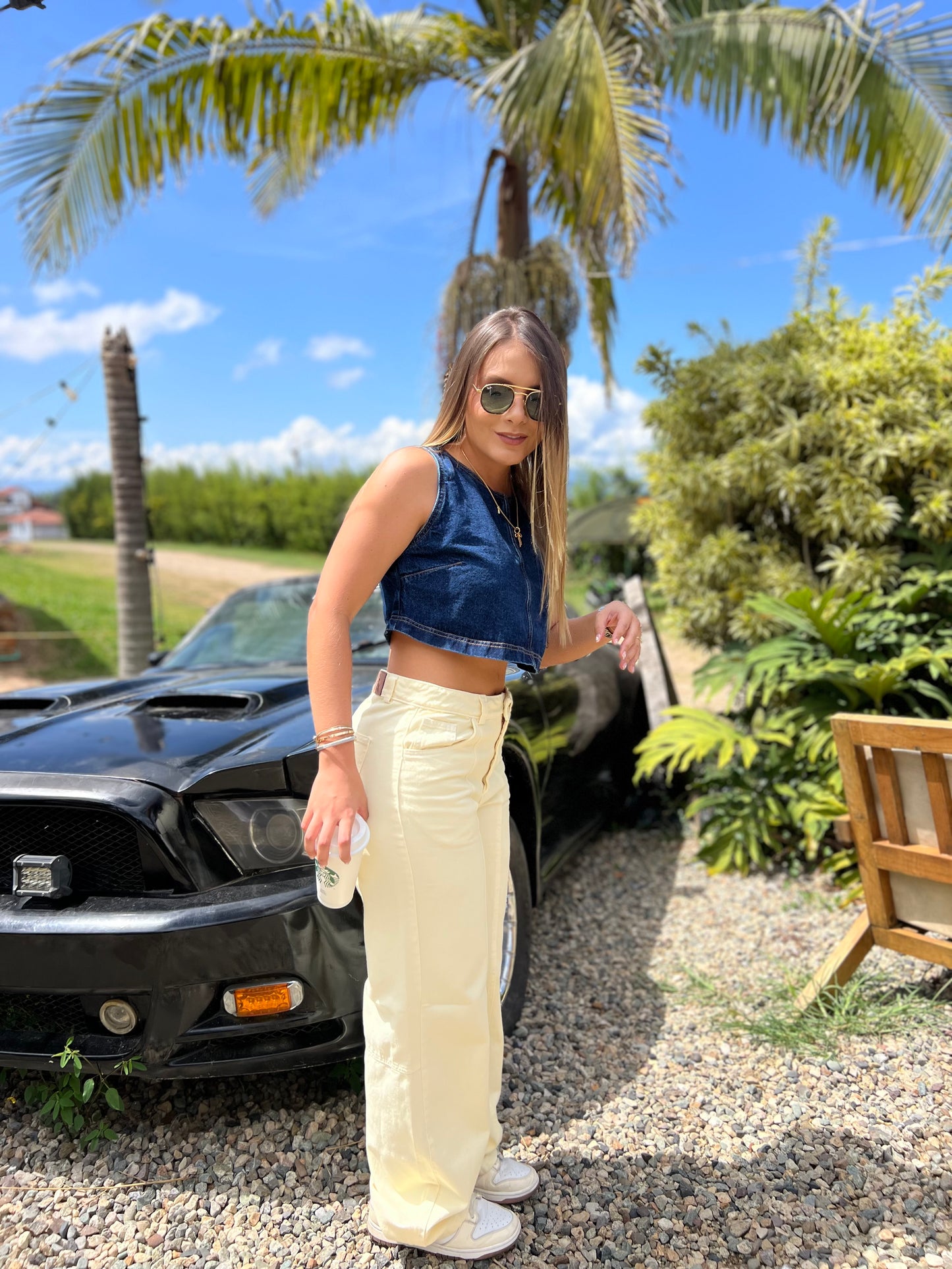 Pantalón Sienna Amarillo