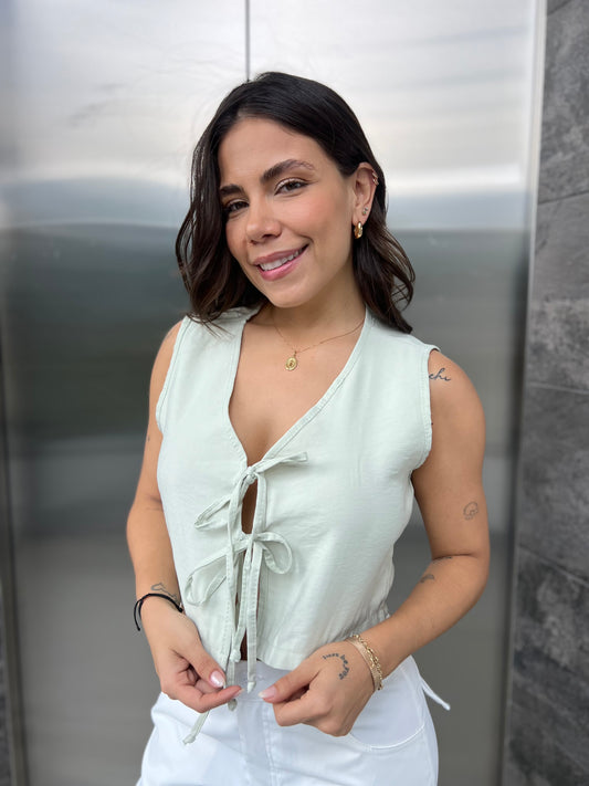 Top Celina Verde