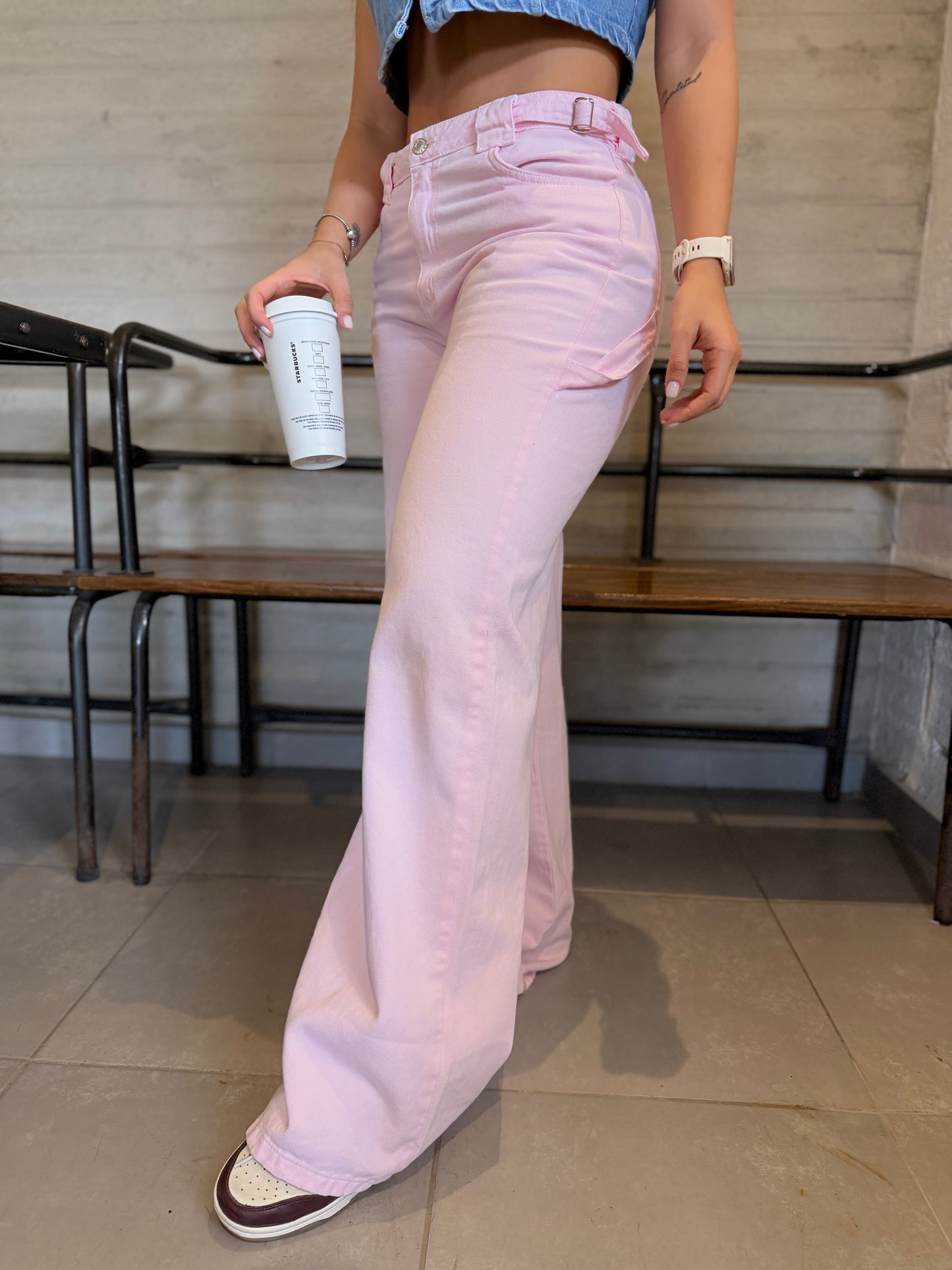 Jean Luna Rosa pastel