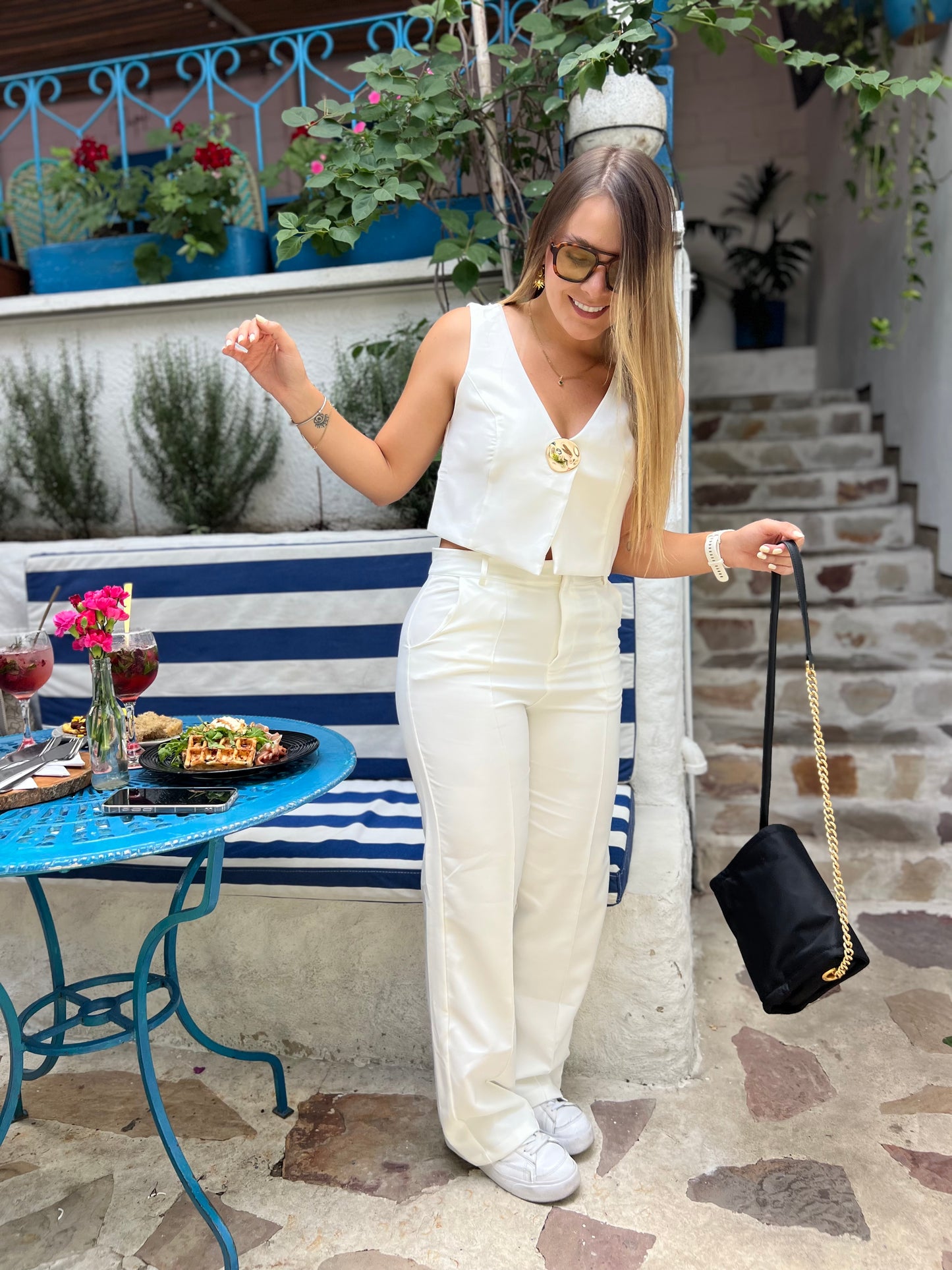 Pantalón Londres Blanco