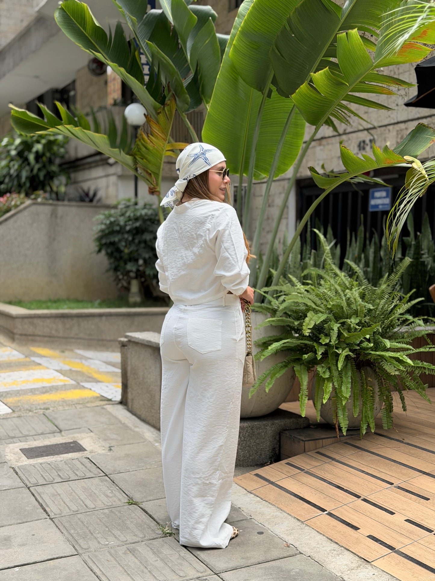 Blusa Amahia Blanco