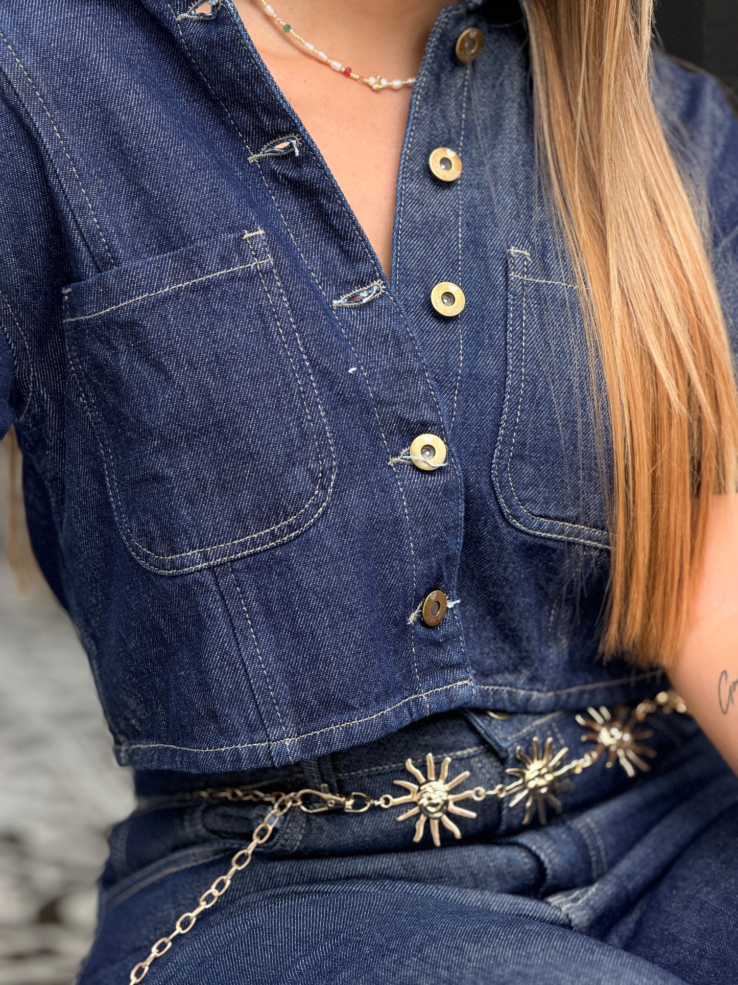 Chaqueta Palermo Denim Oscuro