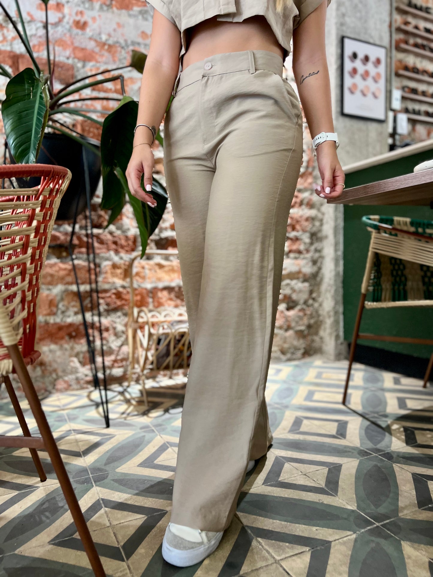 Pantalón Alexa Camel