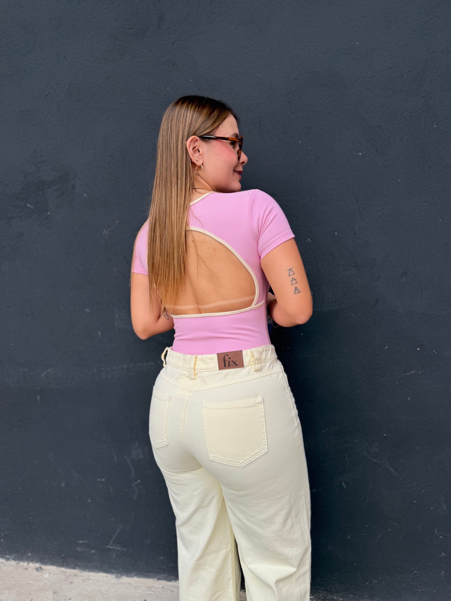 Body Verona Rosa-Mantequilla