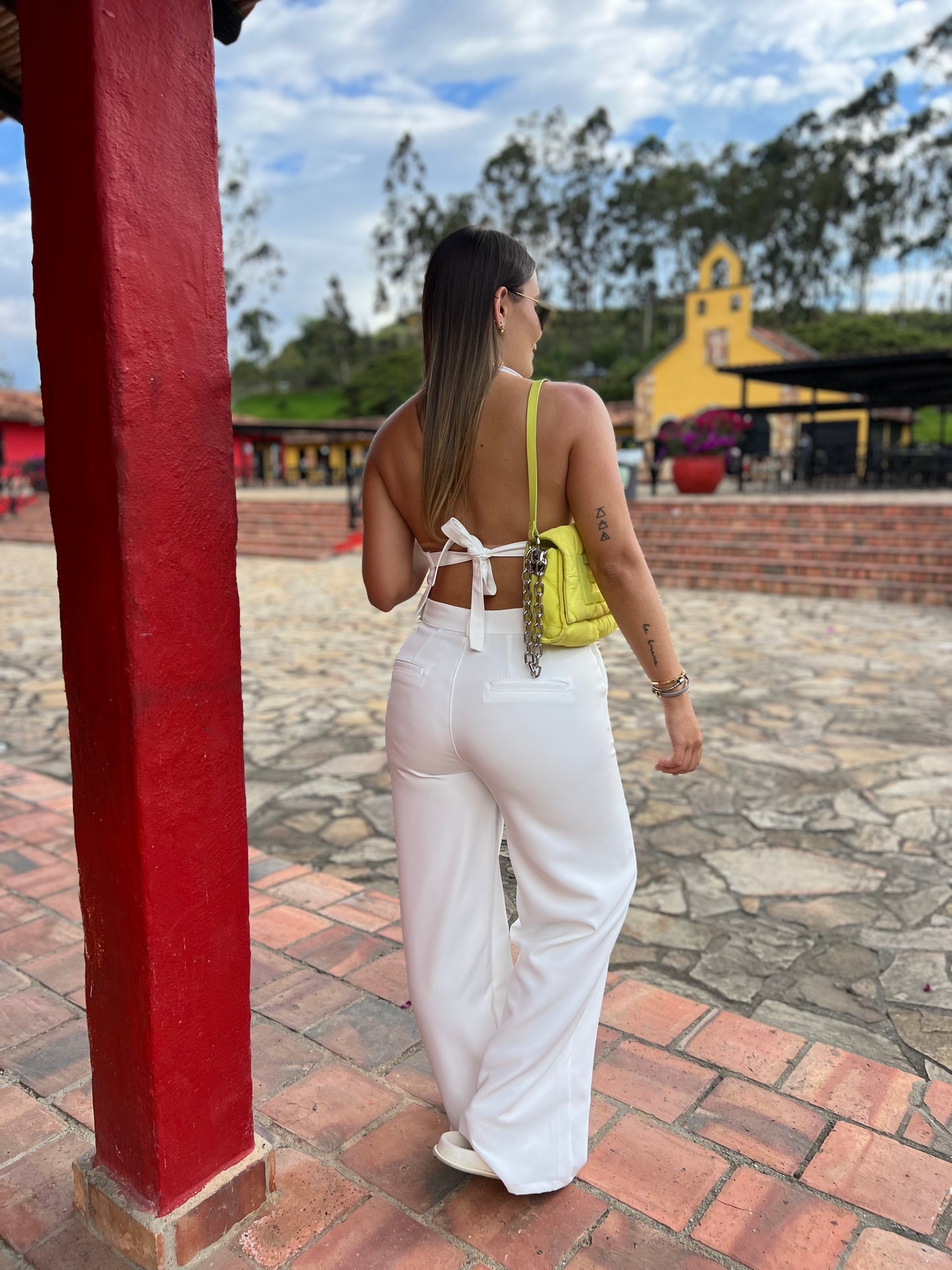 Pantalón Bela Blanco